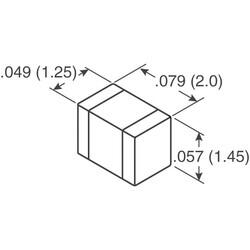 0.22µF ±10% 25V Ceramic Capacitor X8R 0805 (2012 Metric) - 3