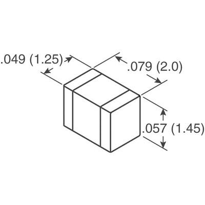 0.22µF ±10% 25V Seramik Kapasitör / Kondansatör X8R 0805 (2012 Metrik) - 3