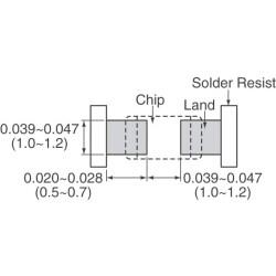 Ceramic PTC Resettable Fuse 12V 330 mA Ih Surface Mount 0805 (2012 Metric) - 4