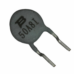 Ceramic PTC Resettable Fuse 220V (600V Int) 50 mA Ih Through Hole Radial, Disc - Bourns Inc.