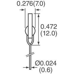 Ceramic PTC Resettable Fuse 550V Ih Through Hole Radial, Disc - 3
