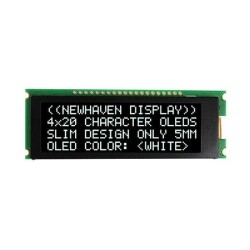 Character Display Module 5 x 8 Dots OLED Parallel, 8-Bit, I2C, SPI 92.00mm x 31.50mm x 6.50mm - Newhaven Display Intl