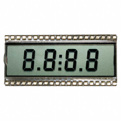 Character Display Module Reflective 7-Segment TN - Twisted Nematic Without Backlight 50.80mm x 30.48mm x 2.80mm - 2