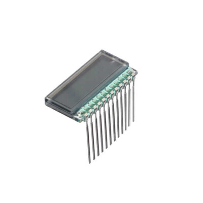 Character Display Module Reflective 7-Segment TN - Twisted Nematic Without Backlight 20.32mm x 10.16mm x 2.80mm - 1