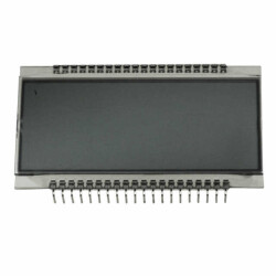 Character Display Module Reflective 7-Segment TN - Twisted Nematic 69.85mm x 38.10mm x 2.80mm - Varitronix