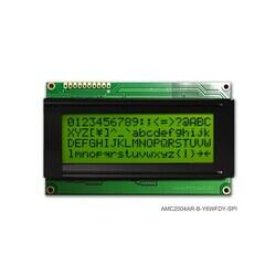 Character Display Module Transflective 5 x 8 Dots STN - Super-Twisted Nematic LED - Yellow/Green SPI 98.00mm x 60.00mm x 13.50mm - ORIENT DISPLAY