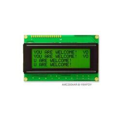 Character Display Module Transflective 5 x 8 Dots STN - Super-Twisted Nematic LED - Yellow/Green Parallel 98.00mm x 60.00mm x 15.00mm - ORIENT DISPLAY