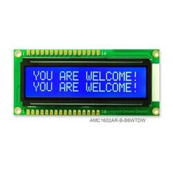 Character Display Module Transmissive 5 x 8 Dots STN - Super-Twisted Nematic LED - White Parallel 80.00mm x 36.00mm x 14.00mm - 1