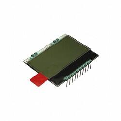 Character LCD Display Module Reflective 5 x 32 Dots FSTN - Film Super-Twisted Nematic I²C, SPI 40.00mm x 33.00mm x 2.60mm - Display Visions