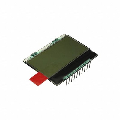 Character LCD Display Module Reflective 5 x 32 Dots FSTN - Film Super-Twisted Nematic I²C, SPI 40.00mm x 33.00mm x 2.60mm - 1