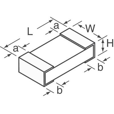 1 kOhms ±0.1% 0.1W, 1/10W Chip Resistor 0805 (2012 Metric) Anti-Corrosive, Automotive AEC-Q200, Moisture Resistant Thin Film - 2