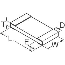 5 kOhms ±0.1% 0.2W, 1/5W Chip Resistor 0805 (2012 Metric) Anti-Sulfur, Moisture Resistant, Non-Inductive, Non-Magnetic Thin Film - 2