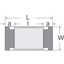 100 mOhms ±1% 1W Chip Resistor 2512 (6432 Metric) Automotive AEC-Q200, Current Sense Thick Film - 3
