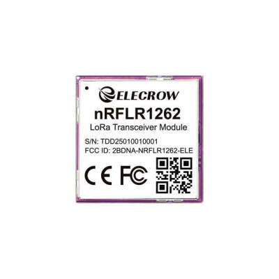 Elecrow nRFLR1262 Wireless Transceiver Module-Integrates Nordic nRF52840 and Semtech SX1262 - 1