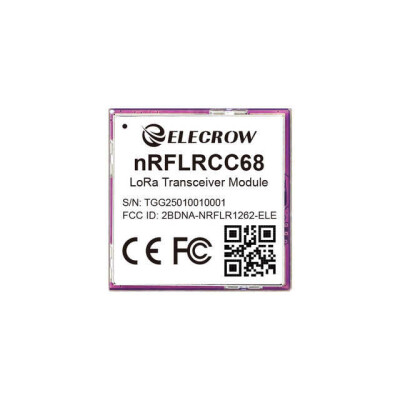 Elecrow nRFLRCC68 Wireless Transceiver Module-Integrates Nordic nRF52840 and Semtech LLCC68 - 1