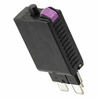 Circuit Breaker Thermal 4A AC 48 V DC Push to Reset Holder - 1