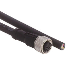Circular Cable Assembly Shielded 6.56' (2.00m) - Amphenol LTW