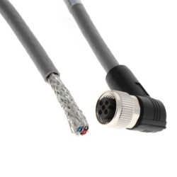Circular Cable Assembly Shielded 3.28' (1.00m) - TE Connectivity AMP Connectors