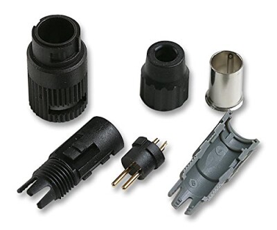 Circular Connector, Circular Industrial, 710 Series, Cable Mount Plug, 4 Contacts, Solder Pin - 2