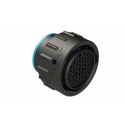 47 Position Circular Connector Plug Housing Free Hanging (In-Line) Coupling Nut - Amphenol Sine Systems Corp