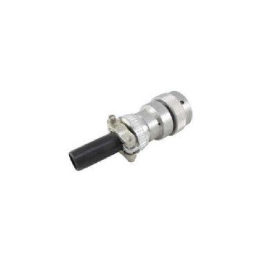 33 Position Circular Connector Plug Housing Free Hanging (In-Line) Backshell, Cable Clamp - 1