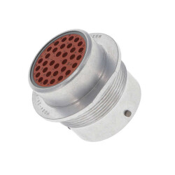 33 Position Circular Connector Receptacle Housing Panel Mount - TE Connectivity Deutsch Connectors