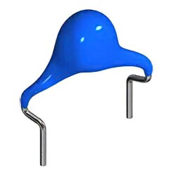 150 pF ±10% 3000V (3kV) Ceramic Capacitor B Radial, Disc - TDK