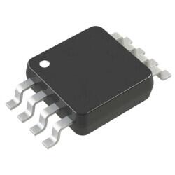 CMOS Amplifier 2 Circuit Rail-to-Rail 8-MSOP - 1