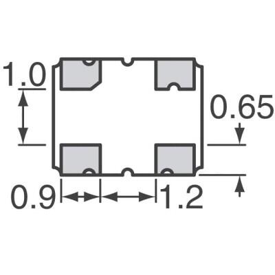 8 MHz XO (Standard) CMOS Oscillator 3.3V Enable/Disable 4-SMD, No Lead - 4