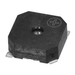 Buzzers Transducer, Externally Driven Magnetic 3.6 V 90mA 2.73kHz 85dB @ 3.6V, 10cm Surface Mount Solder Pads - Same Sky (Formerly CUI Devices)