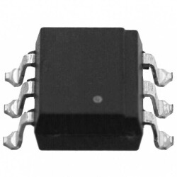 Optoisolator Transistor with Base Output 5000Vrms 1 Channel 6-SMD - Broadcom Limited
