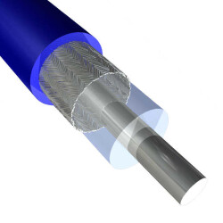 Coaxial Cable 24 AWG Enter Number of Feet in Order Quantity 50 Ohms - Molex - Temp Flex