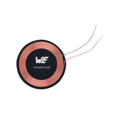 1 Coil, 1 Layer 10µH Wireless Charging Coil Receiver 450mOhm - 1