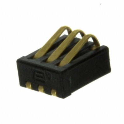 3 Position Spring Compression Contact, Male Connector Surface Mount - 1
