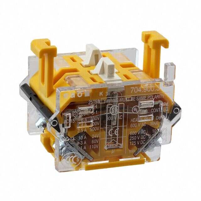 Configurable Contact Block DPST-NO 10A @ 500VAC