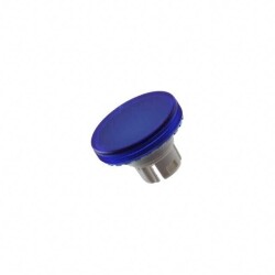 Configurable Switch Lens Blue Round - EAO