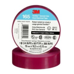 Conformable Vinyl Tape Rubber Adhesive Purple 0.75