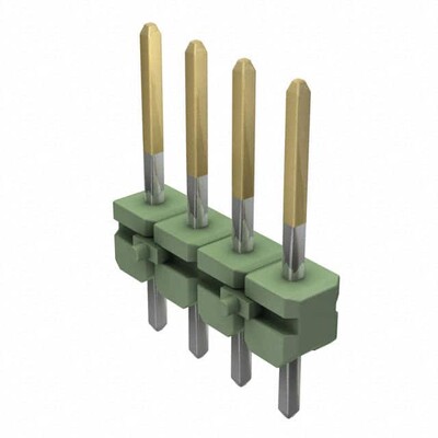 Connector Header Through Hole 4 position 0.100