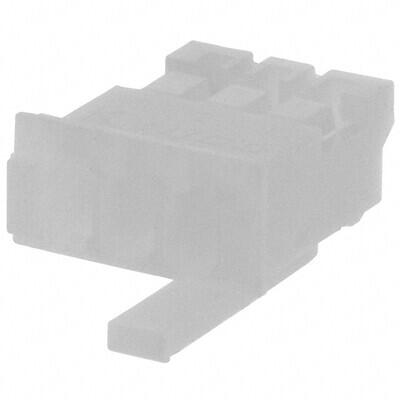 3 Rectangular Connectors - Housings Receptacle Natural 0.079