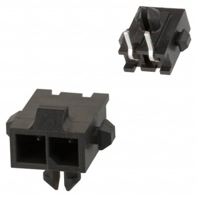 Connector Header Through Hole, Right Angle 2 position 0.118