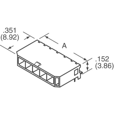 Connector Header Through Hole, Right Angle 2 position 0.118