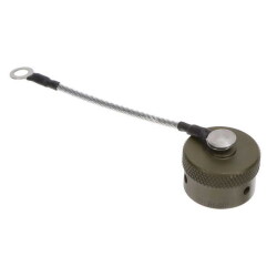 Connector Cap (Cover), Protective 10 Olive - Amphenol PCD