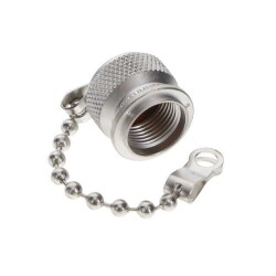 Connector Cap (Cover), Protective For TNC Jacks - Huber+Suhner, Inc.