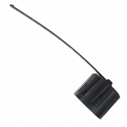 Connector Cap (Cover), Sealing Black - Bulgin