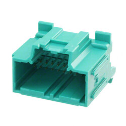 Connector Header Through Hole, Right Angle 20 position 0.100