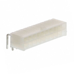 Connector Header Through Hole, Right Angle 20 position 0.165