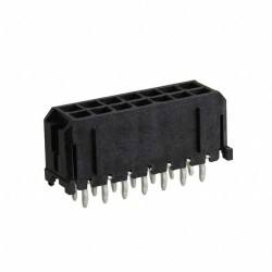 Connector Header Through Hole 14 position 0.118