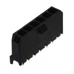 Connector Header Through Hole 6 position 0.118