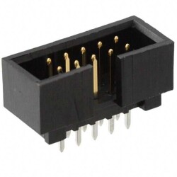Connector Header Through Hole 10 position 0.100