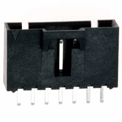 Connector Header Through Hole 7 position 0.100